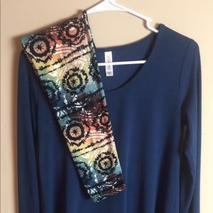 NWT LuLaRoe Lynnae And Leggings Set